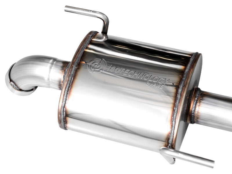 Subaru Outback Performance Exhaust - Dual - AWE Tuning - 0FG Catback with Dual BashGuards - `20-`25